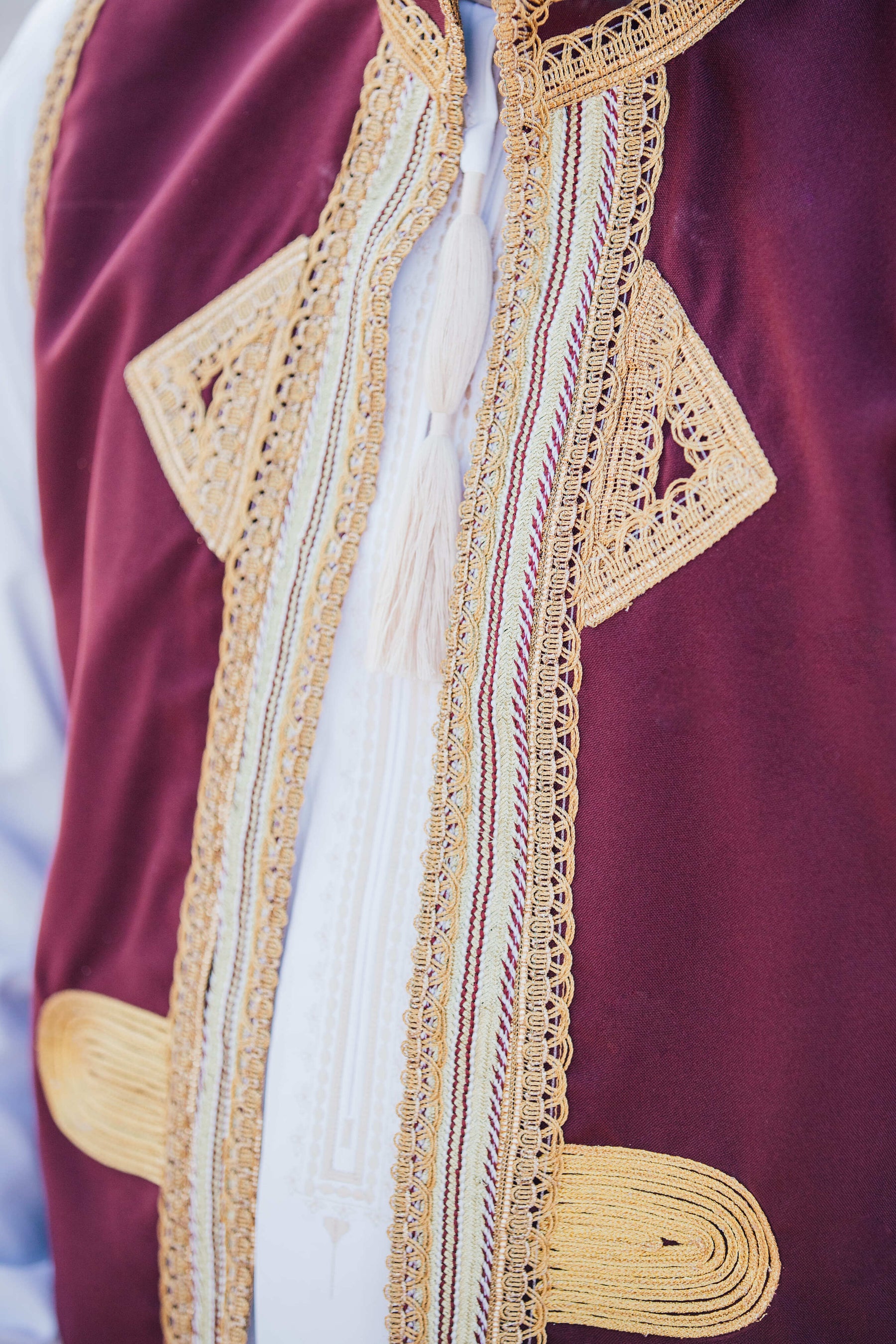 Gilet Harussi Burgundy
