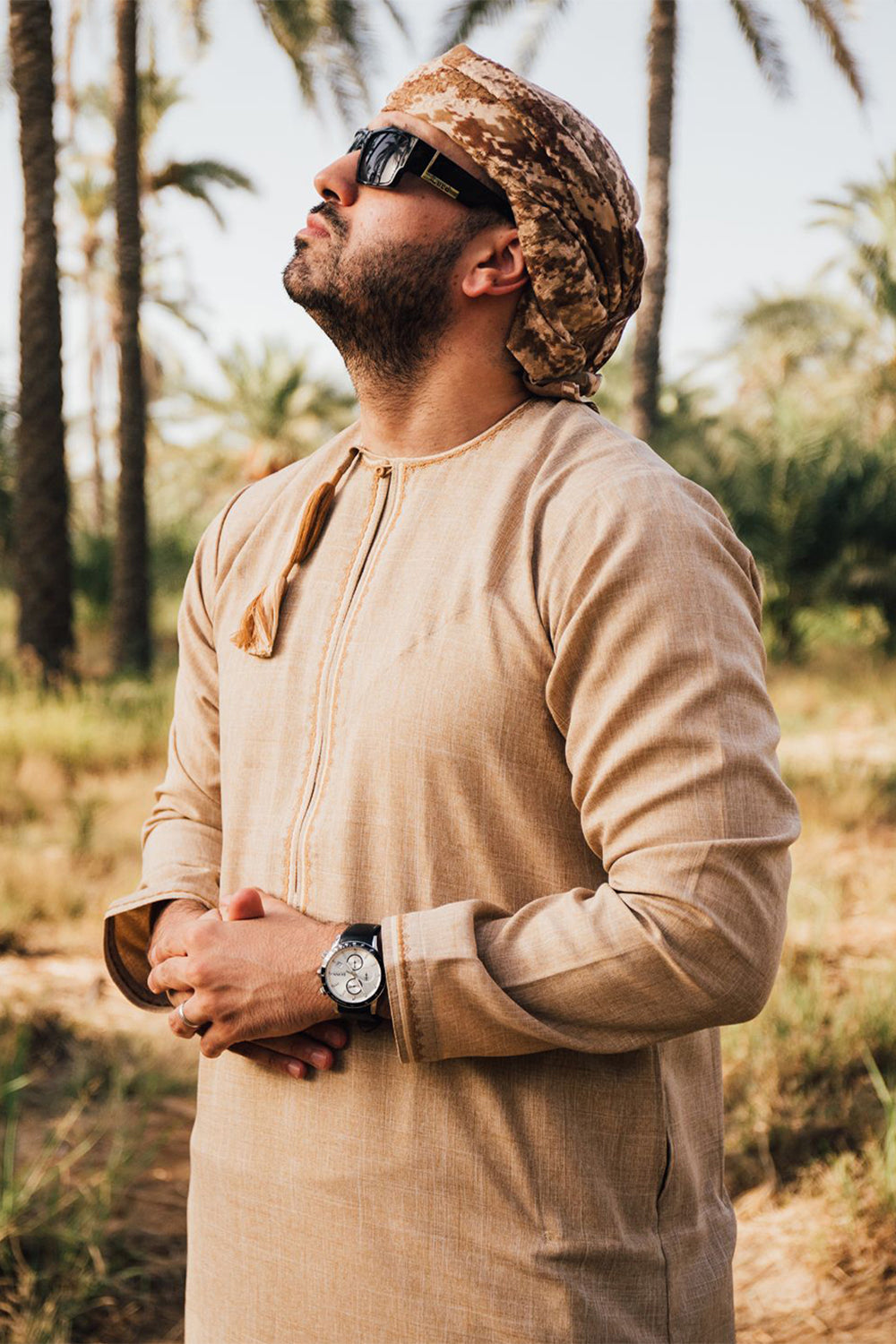 Qamis Omani Light Camel