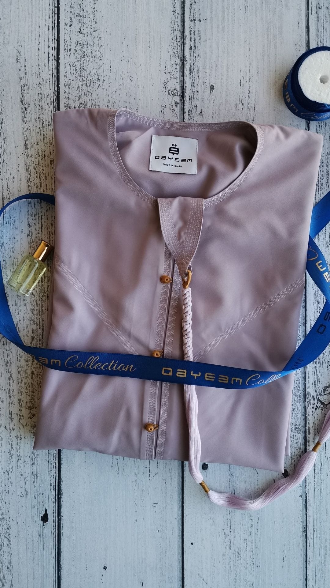 Qamis Emirati Mauve Lavender