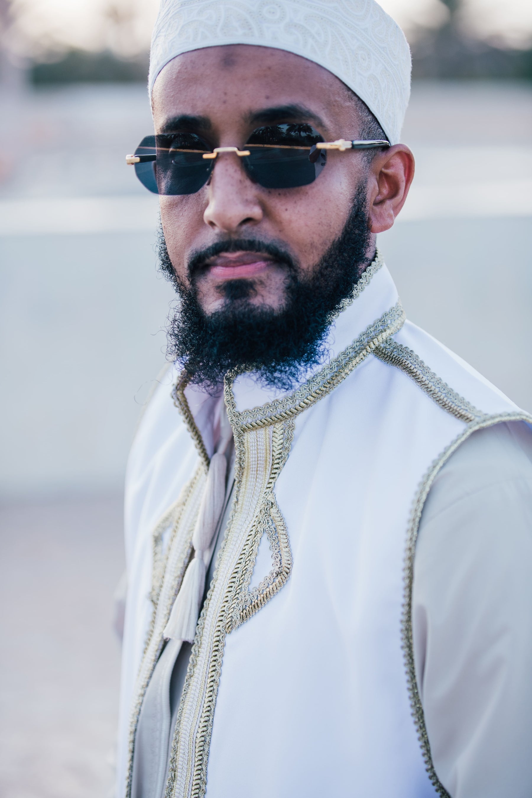 Gilet Harussi Blanc