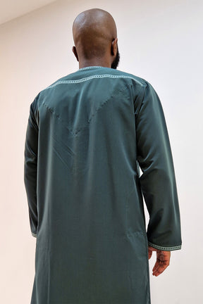 Qamis Couple Green Dark