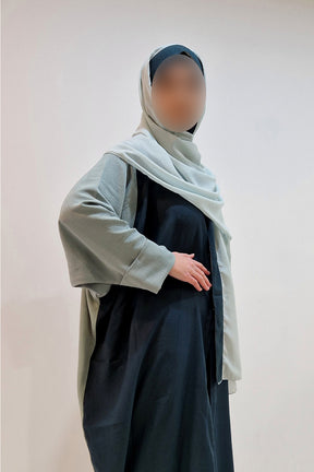 Abaya Couple Green Dark