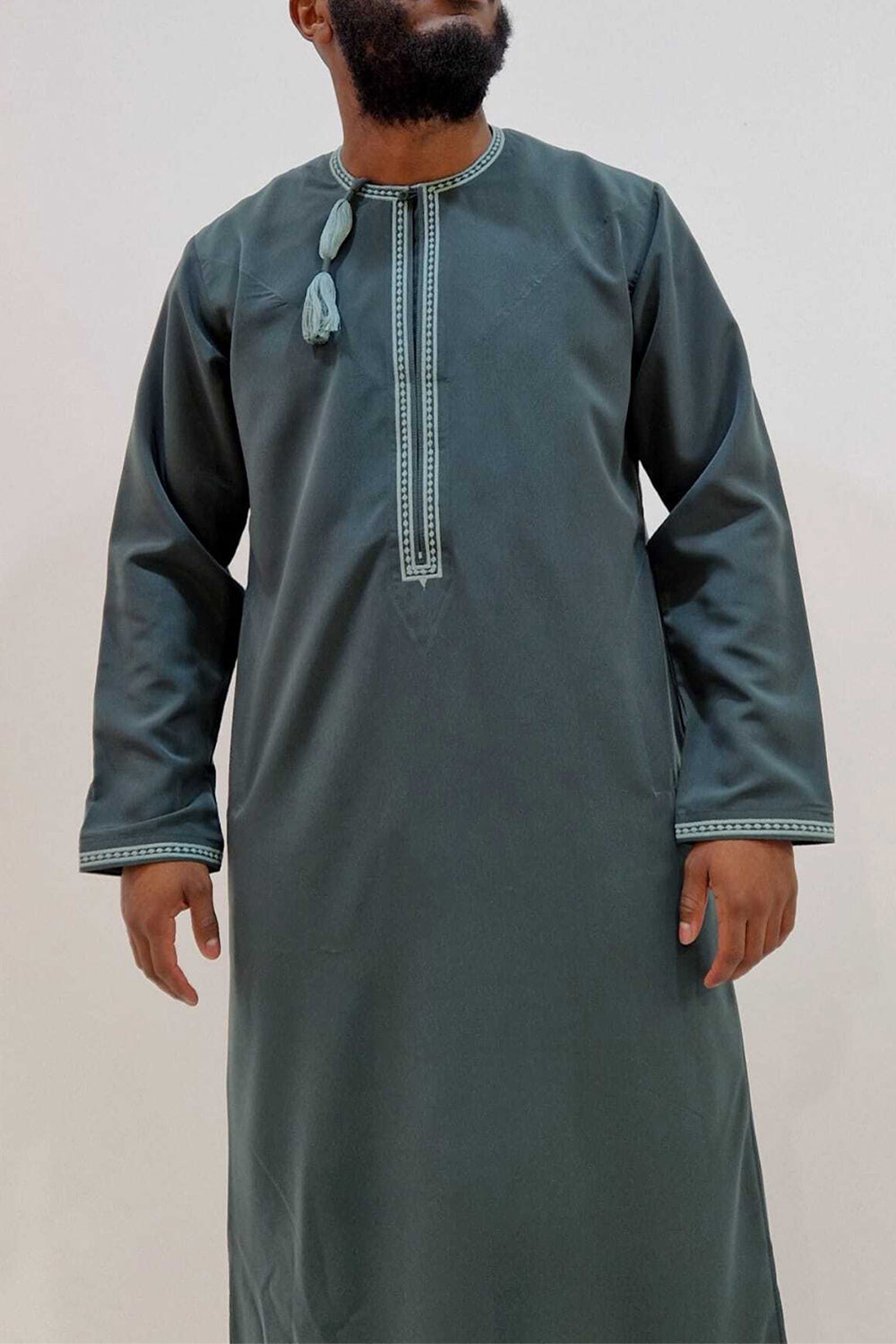 Qamis Couple Green Dark