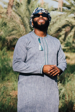 Qamis Omani Blue summer