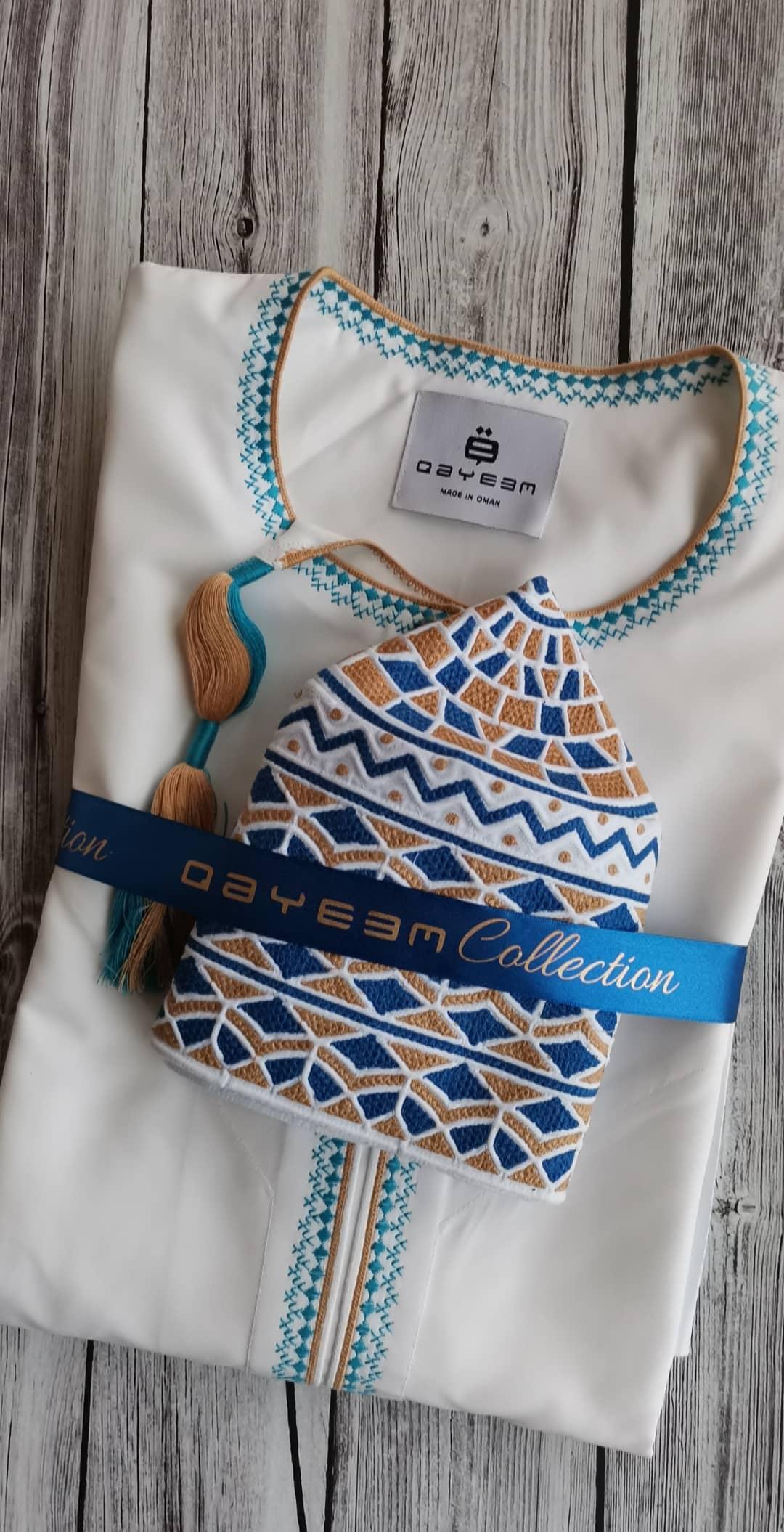 Kofia 59/60cm White/Bordeaux