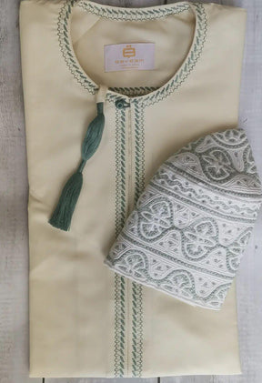 Kofia 59/60cm White/Bordeaux