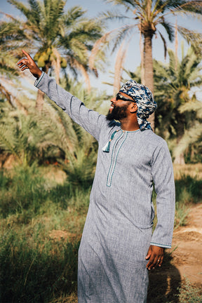 Qamis Omani Blue summer