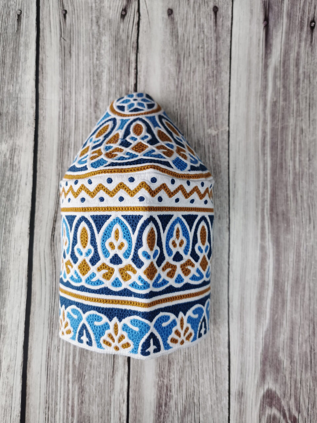 Kofia 57/58cm Blue/Brown
