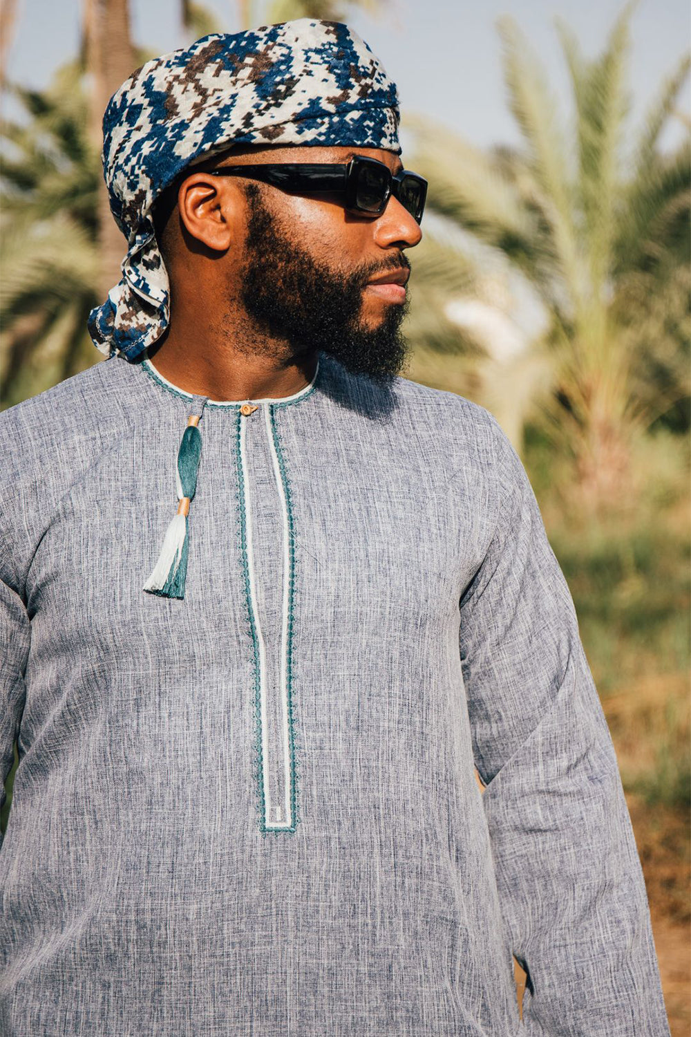 Qamis Omani Blue summer