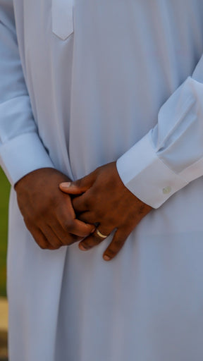 Qamis Qatari Blanc Purity