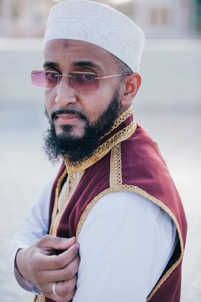 Gilet Harussi Burgundy