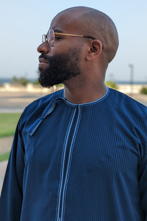 Omani New Detail Blue Navy